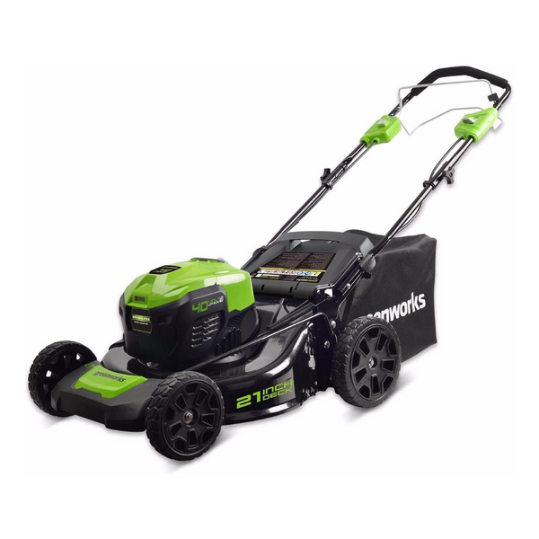 Greenworks 40V 21 inch Self-Propelled Cordless Lawn Mower (MO40L02)