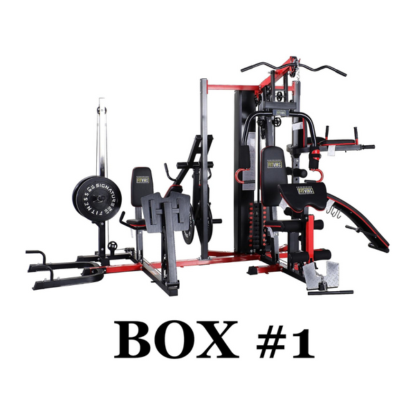 Signature Fitness Multifunctional Home Gym System Workout Station