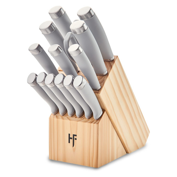 15-Piece Hampton Forge Epicure Cool Knife Block Set