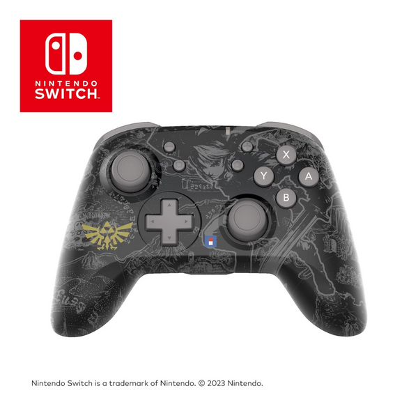 HORI Wireless Nintendo Pro Controller (The Legend Of Zelda Edition)