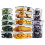 32-Pieces Homberking Food Storage Containers Set With Snap Lids