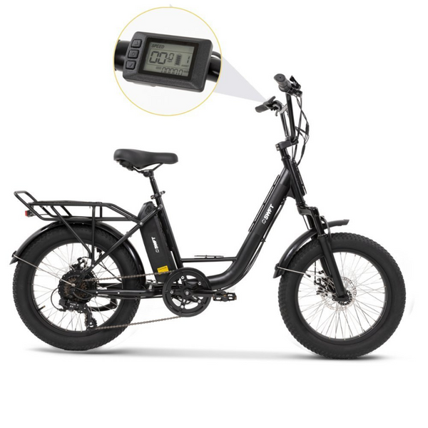 SWFT V.X E-Bike W/ 37Mi Max Operating Range & 20 Mph Max Speed