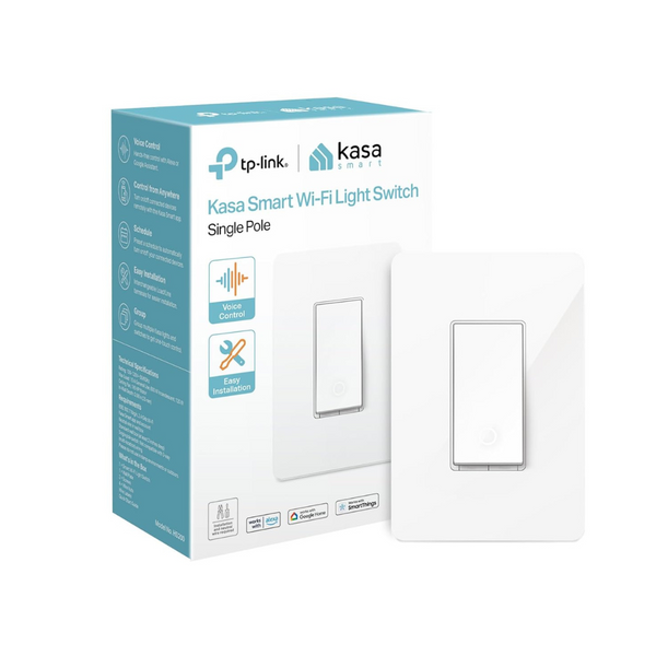 Kasa Smart 2.4GHz Wi-Fi Light Switch