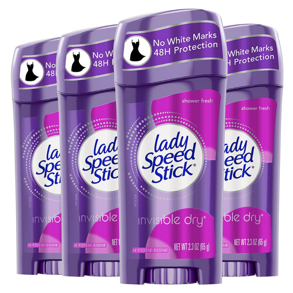 4-Pack Lady Speed Stick Women's Fresh Deodorant (2.3 Oz)