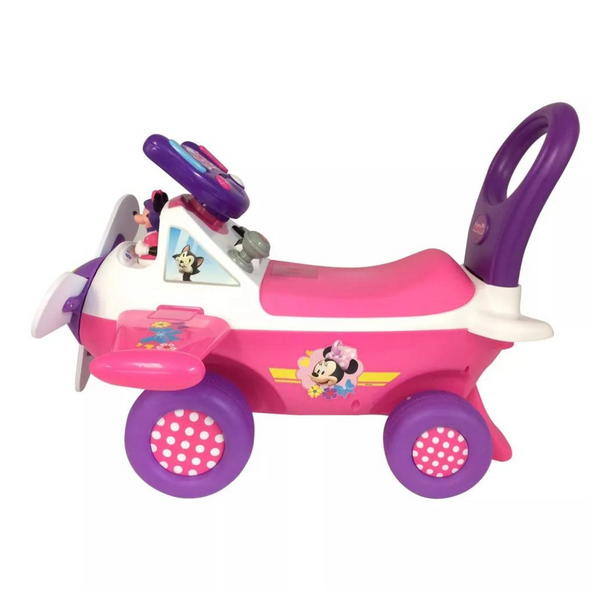 Kiddieland Disney Minnie Activity Plane Ride-On