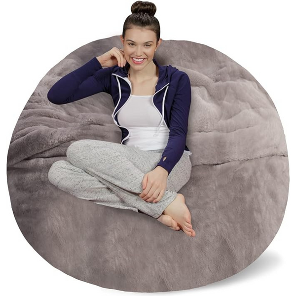 Sofa Sack Plush Ultra Soft Memory Foam Bean Bag Chair With Cover