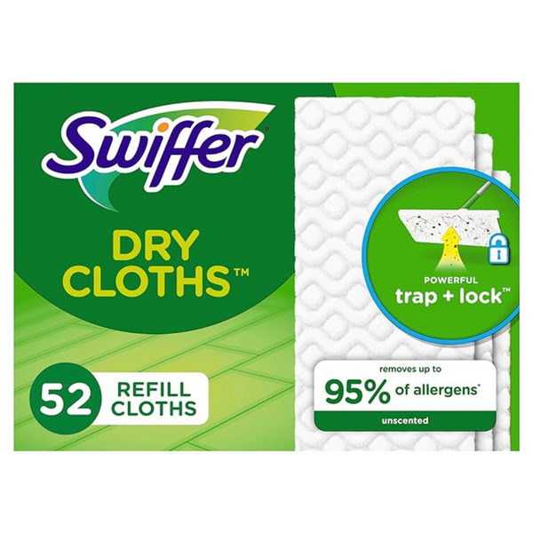 52-Count Swiffer Sweeper Dry Sweeping Pad Refills