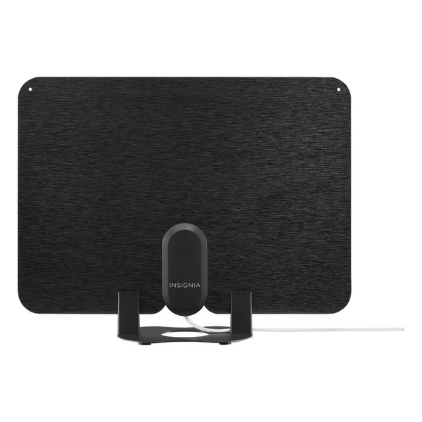 Insignia Amplified Ultra-Thin Indoor HDTV Antenna 60 Mile Range