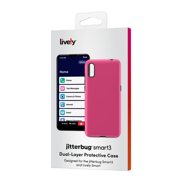 Lively Dual-Layer Hard Shell Case For Jitterbug Smart3