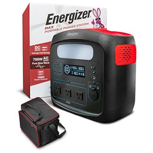 Energizer 960w Max Portable LiFePO4 (LFP) Solar Generator