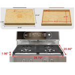 Bamboo 30" Stove Top Cover & Cutting Board