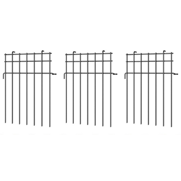 10-Piece 1.5'' Animal Barrier Fence