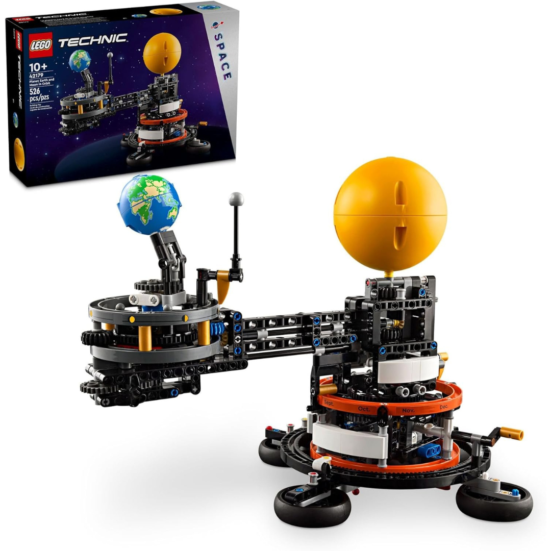 Lego Technic Planet Earth and Moon In Orbit Building Set