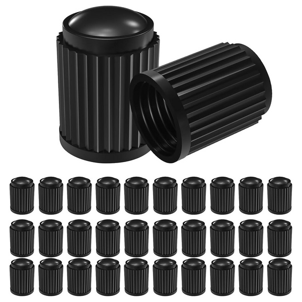 20 Pack Premium Universal Fit Leak-Proof Tire Stem Valve Caps