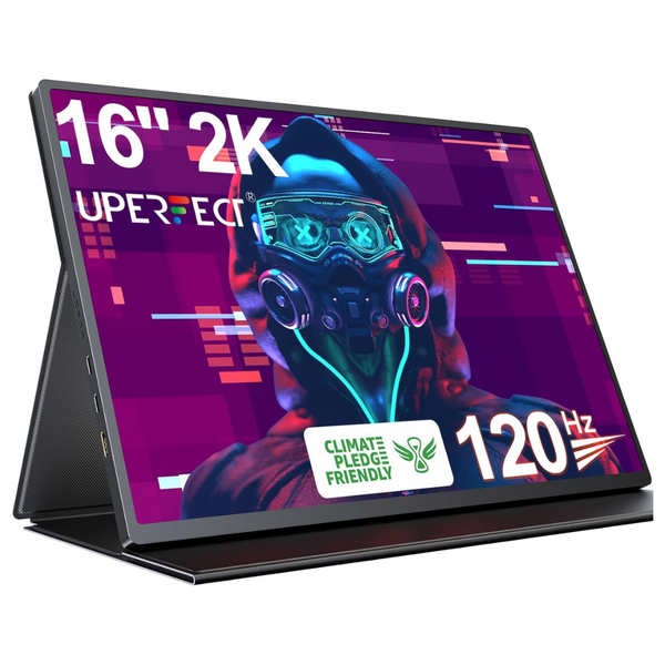 UPERFECT 16" Portable WQHD LCD Gaming Monitor