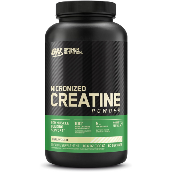 Optimum Nutrition Micronized Creatine Monohydrate Powder, 10.6 Ounce