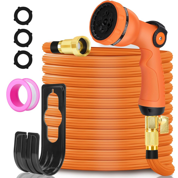 Babadu 50 Ft Expandable Garden Water Hose