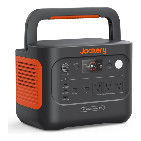 Jackery Explorer 1000 V2 1070Wh LiFePO4 Portable Power Station (2024)