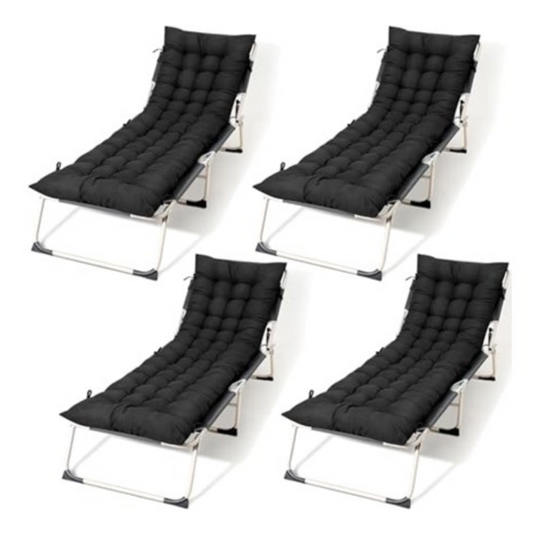 4-Piece Vercraft Chaise Lounge Chair Cushion