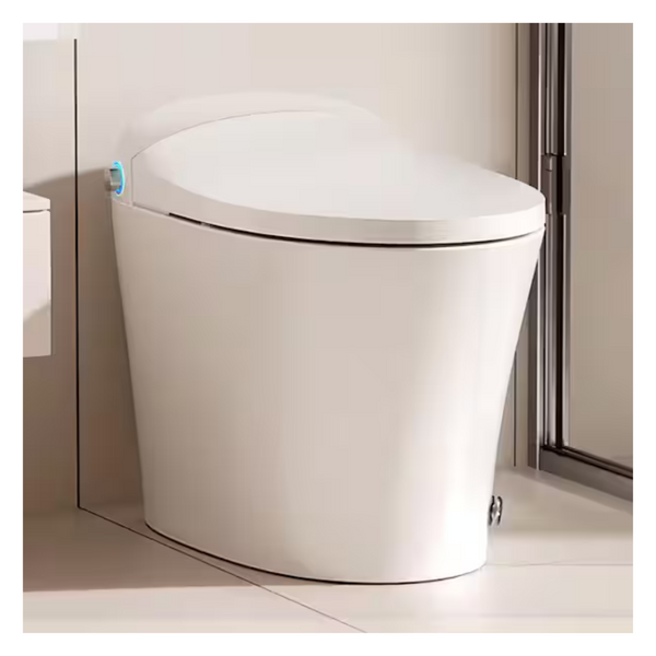 1-Piece 1/1.27 GPF High Efficiency Dual Flush Elongated Toilet