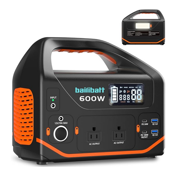 Bailibatt 600W 293Wh Portable Power Station