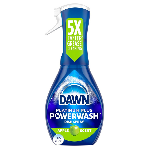 Dawn Platinum Powerwash Dish Spray, Apple Scent (16 Oz)