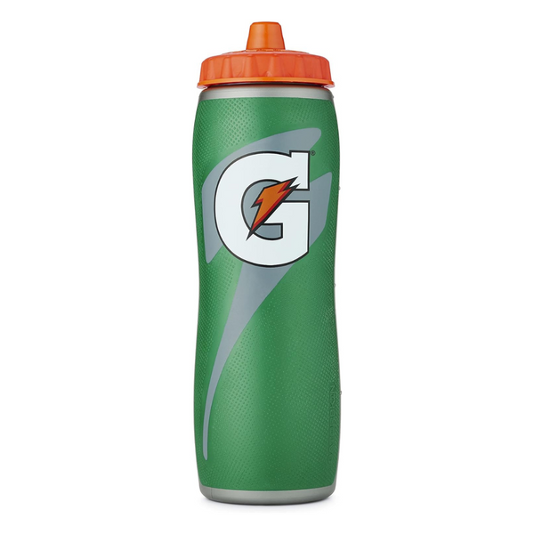 Gatorade Plastic Insulated Gator-Skin Bottle, 32oz