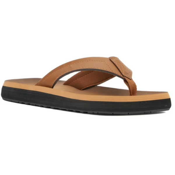 Xray Footwear Men's Quinn Flip Flops (Brown)