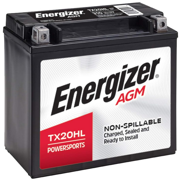 Energizer TX20HL AGM Motorcycle And Atv 12V Battery