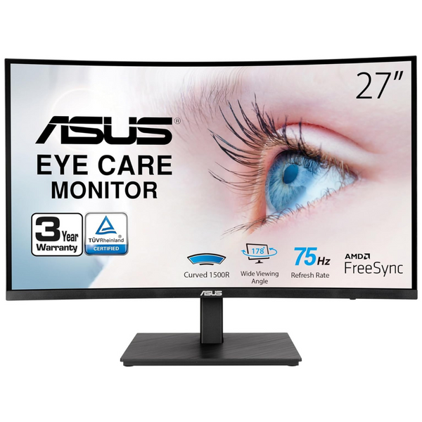 Asus VA27VQSE 27" Curved FHD VA LED Gaming Monitor