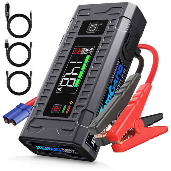 JomGand JQ3500 100W 3500Amp 12V Battery Lithium Car Jump Starter