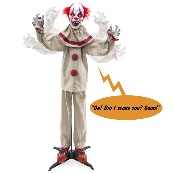 Motion Activated Animatronic Clown