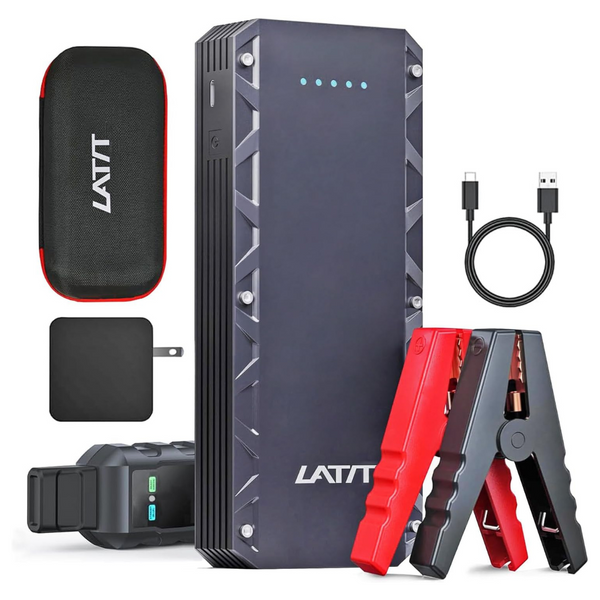 Latit Portable 12V 4500A Peak Car Battery Jump Starter