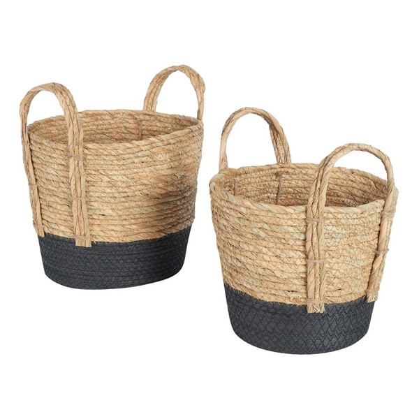 2-Pack Mainstays Seagrass & Paper Rope Baskets