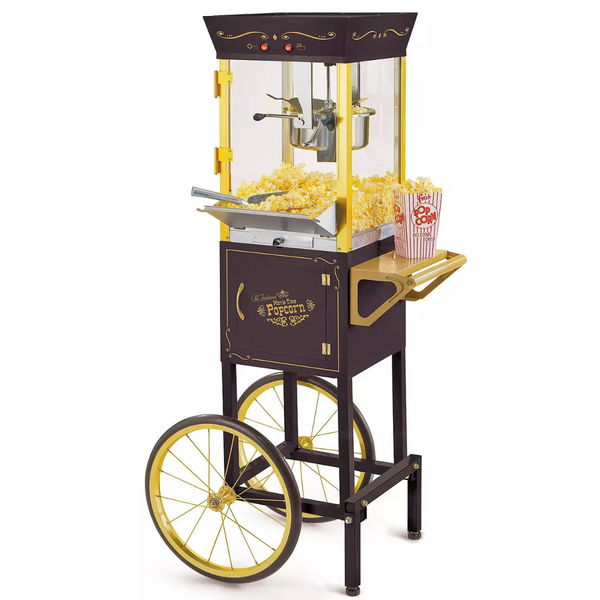 Nostalgia Electrics Vintage 8-Oz. Popcorn Cart