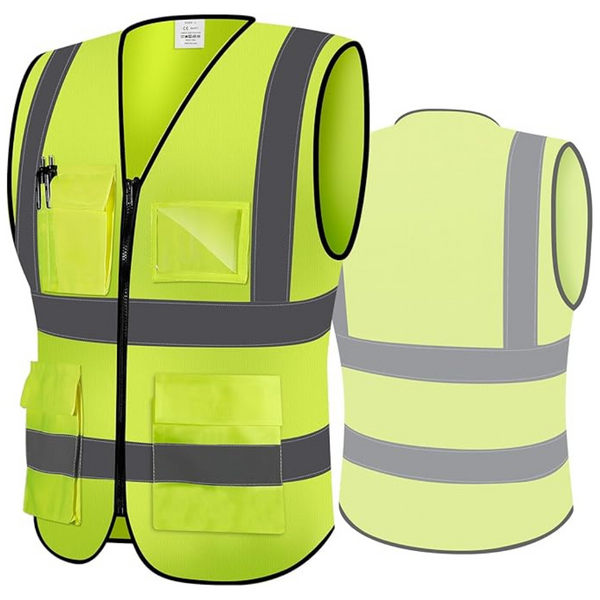 Trace Kasa 100% Polyester Reflective Safety Vest