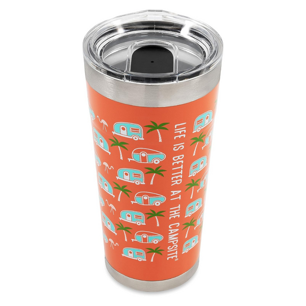 Camco 20-Oz Stainless Steel Libatc Wrapped Tumbler