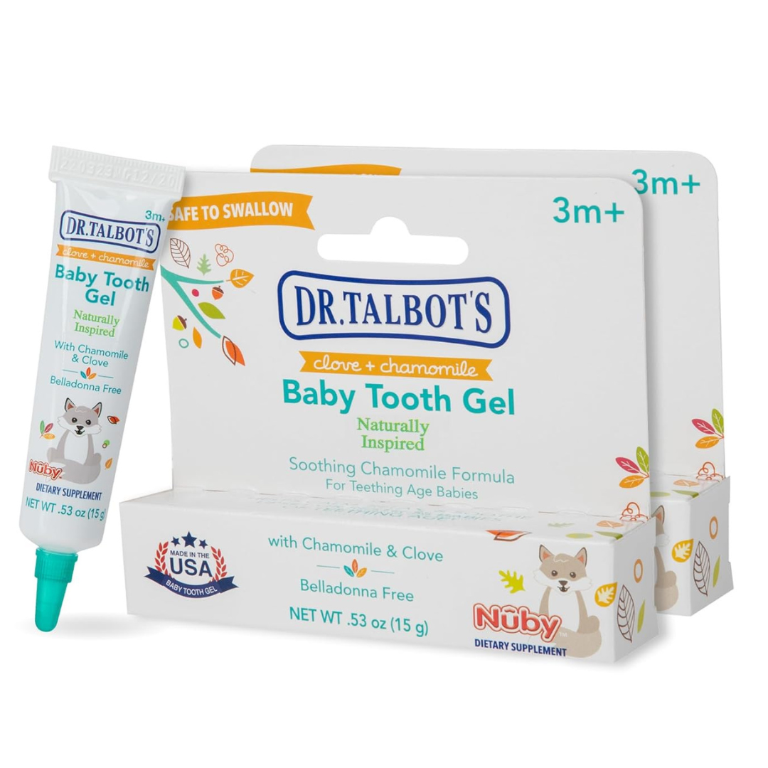 Dr. Talbot’s Baby Tooth Gel For Sore Gums (2 Pack)