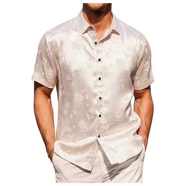 Men's Short Sleeves Printed Hawaiian Shirt (Various)