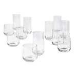 12-Piece Threshold Shoreham Highball Glasses Set