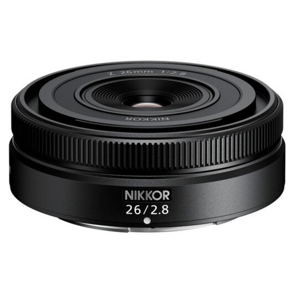 Nikon NIKKOR Z 26Mm F/2.8 Pancake Prime Lens For Z Series Mirrorless Cameras