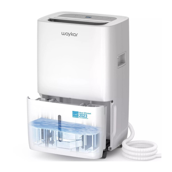 Waykar 80 Pints Energy Star Dehumidifier With Drain Hose