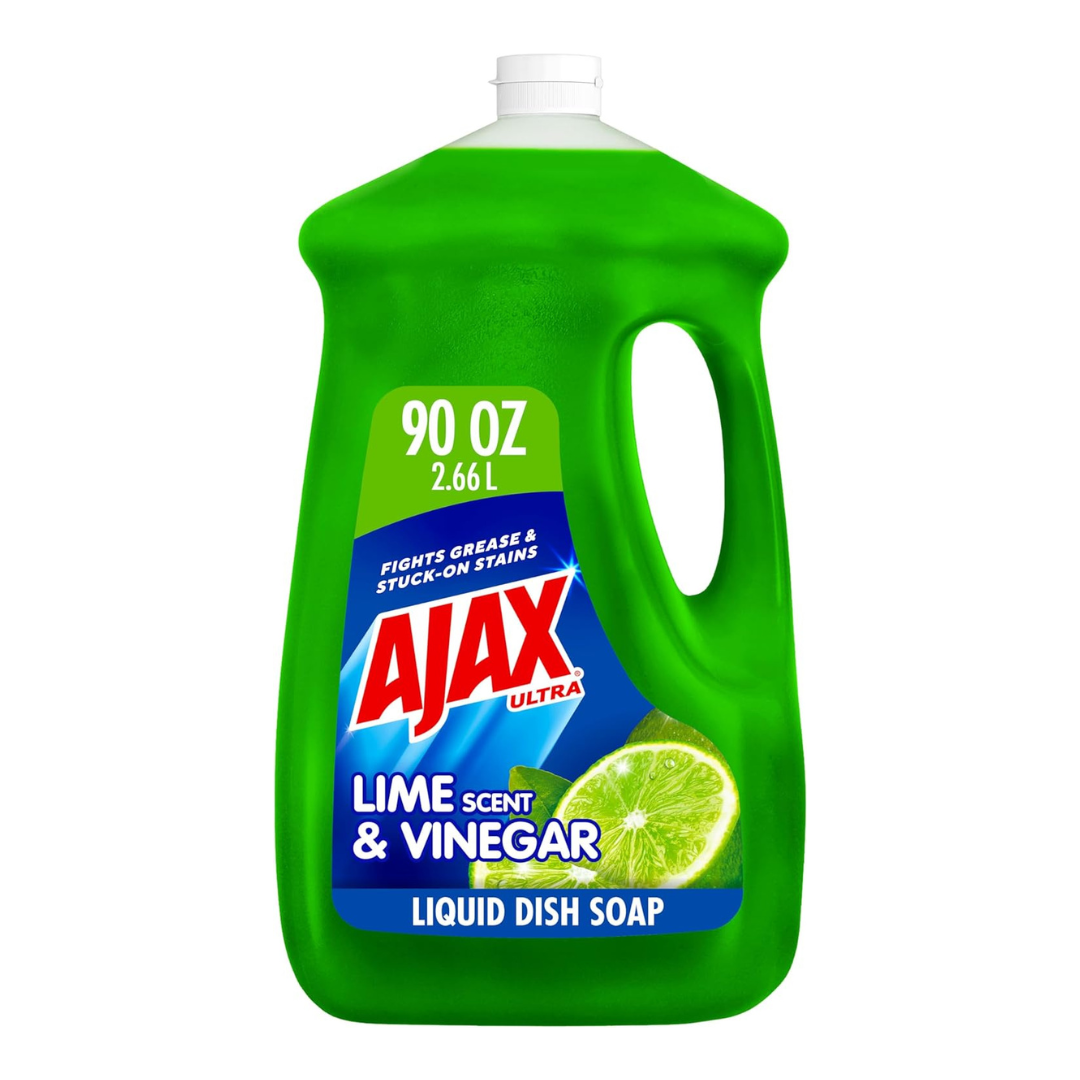 Ajax Ultra Liquid Vinegar And Lime ScentDish Soap