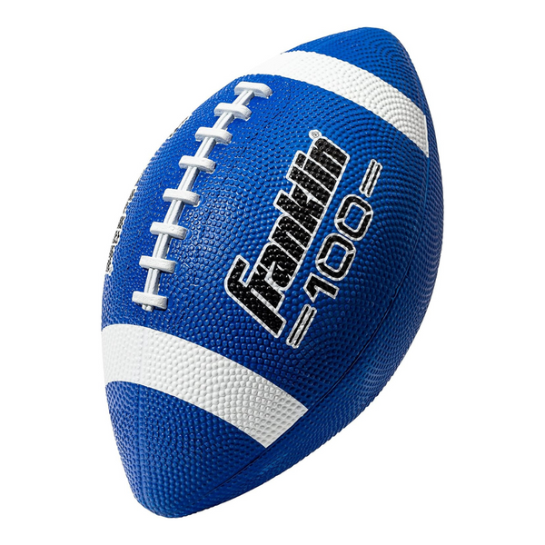 Franklin Sports Grip-Rite 100 Rubber Junior Football