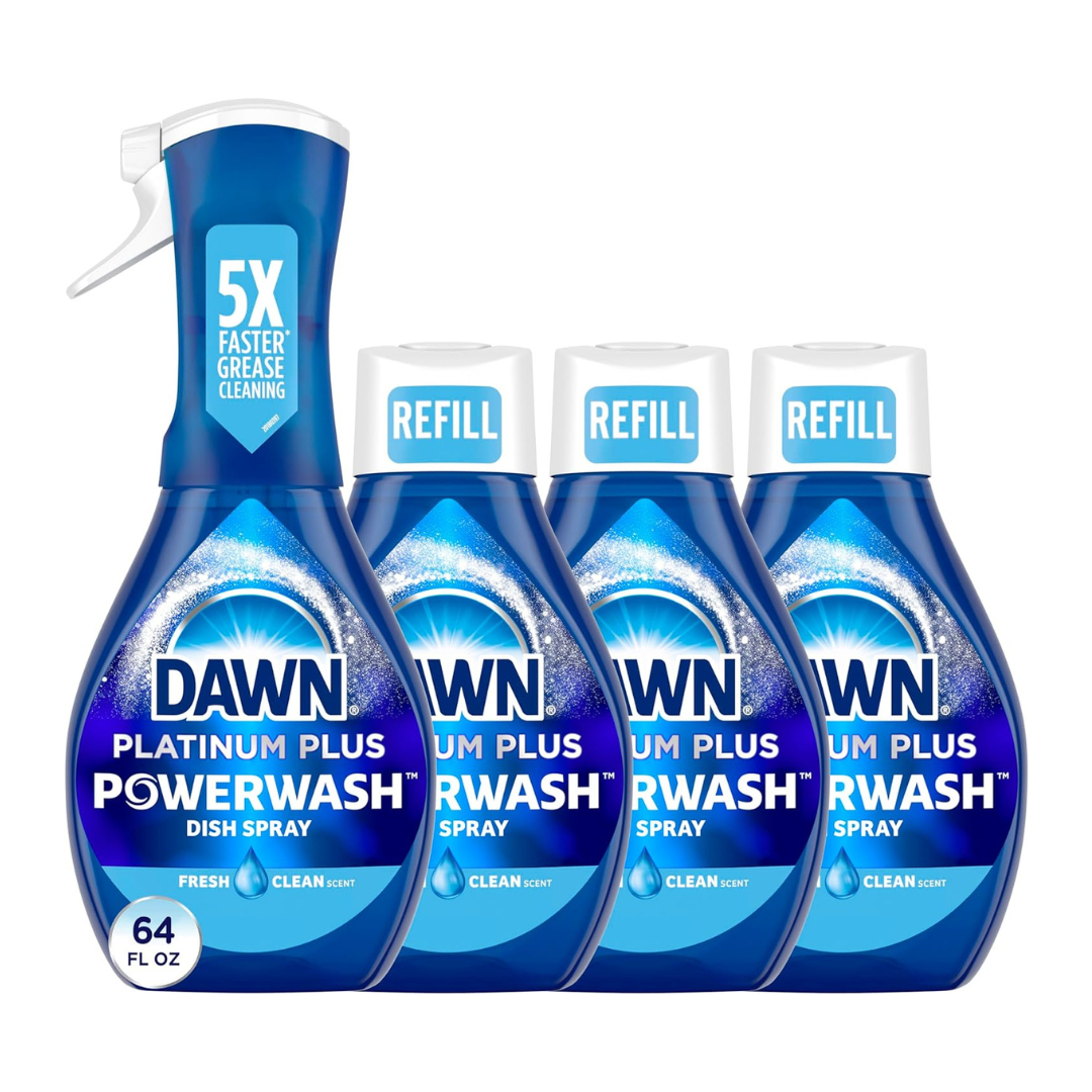 Dawn Platinum Powerwash Dish Soap Spray With 3 Refills