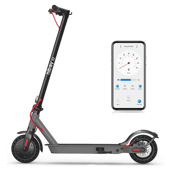 Hiboy S2 8.5" Solid Tires 19 MPH Portable Folding Electric Scooter