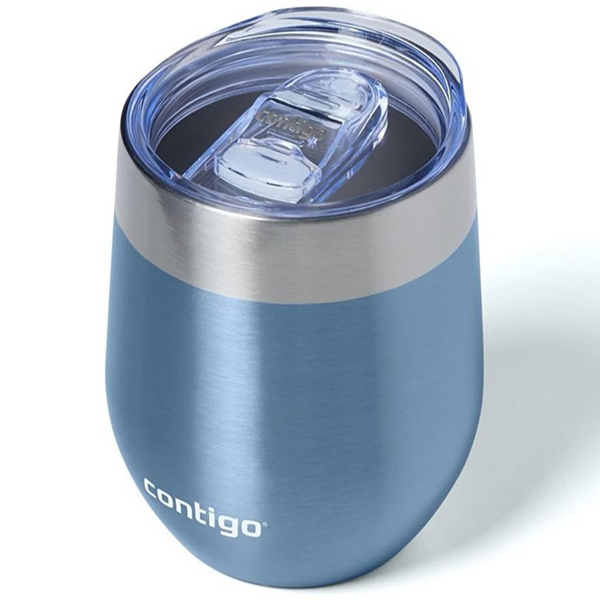 2-Pack Contigo River North Leak-Proof 12oz Stainless Steel Wine Tumbler