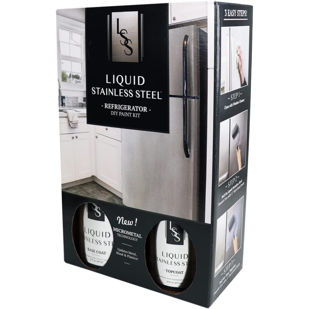 5-Piece Liquid Stainless Steel Fridge Kit