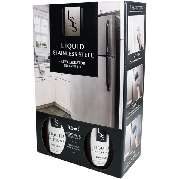 5-Piece Liquid Stainless Steel Fridge Kit