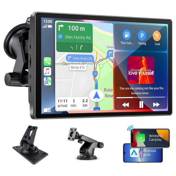 Wireless Touch Screen 7 Car Stereo W/Carplay & Android Auto